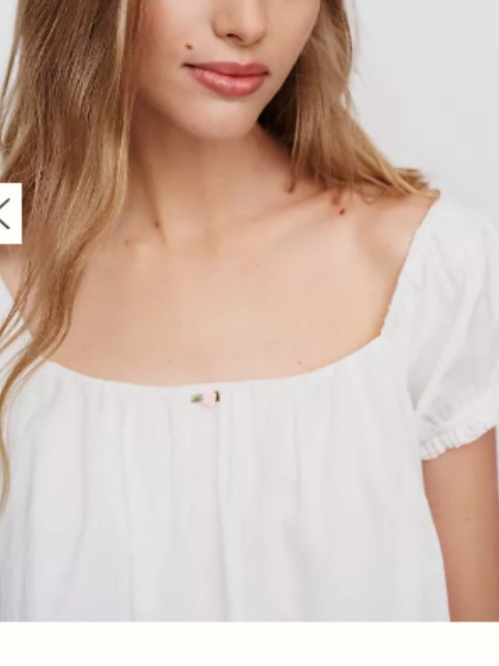Sabrina Dress - White - NWT 100% cotton - Picture 4 of 6